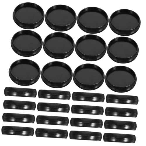 FUNNETOYU 55 Stück Teiliges Kleine Schwarze Buchbinderinge aus Kunststoff Lose Blattbinder Scheiben Langlebig Leicht Beschädigen Papier für Scrapbook Planer und Fotoalben FUNNETOYU 55 Stück Teiliges Kleine Schwarze Buchbinderinge aus Kunststoff Lose Blattbinder Scheiben Langlebig Leicht Beschädigen Papier für Scrapbook Planer und Fotoalben von FUNNETOYU