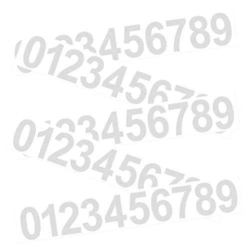 FUNNETOYU 5Blätter Zahlenaufkleber Selbstklebende Nummern für Briefkästen Mülleimer und Langlebig und Farbbeständig Adressschilder und Dekorative FUNNETOYU 5Blätter Zahlenaufkleber Selbstklebende Nummern für Briefkästen Mülleimer und Langlebig und Farbbeständig Adressschilder und Dekorative von FUNNETOYU