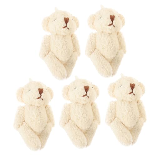 FUNNETOYU 5Stücke Mini Plüschbär Zubehör für DIY Dekoration von Schals und Kleidung Garment Ornament Kreative Bastelprojekte und FUNNETOYU 5Stücke Mini Plüschbär Zubehör für DIY Dekoration von Schals und Kleidung Garment Ornament Kreative Bastelprojekte und von FUNNETOYU