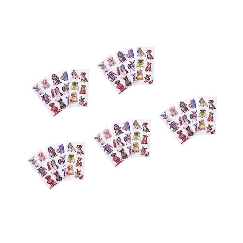 FUNNETOYU 5sätze DIY Hundemuster Papieraufkleber Elegante Dekorative Sticker Für Scrapbook Tagebuch Und Fotoalben Für Kreative Bastelprojekte Und Geschenkideen FUNNETOYU 5sätze DIY Hundemuster Papieraufkleber Elegante Dekorative Sticker Für Scrapbook Tagebuch Und Fotoalben Für Kreative Bastelprojekte Und Geschenkideen von FUNNETOYU