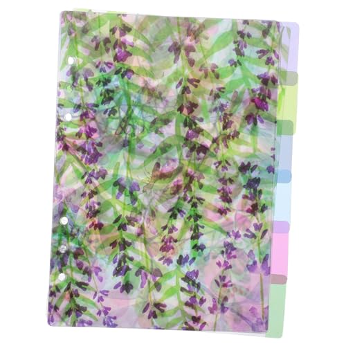 FUNNETOYU 6 Blätter Teiliges Ringbuch Trennblätter mit Design Kreative Notizbuch Organizer für Einfache Indexierung Vielseitige Notepad Divider für Planner Lose und Bürogebrauch FUNNETOYU 6 Blätter Teiliges Ringbuch Trennblätter mit Design Kreative Notizbuch Organizer für Einfache Indexierung Vielseitige Notepad Divider für Planner Lose und Bürogebrauch von FUNNETOYU
