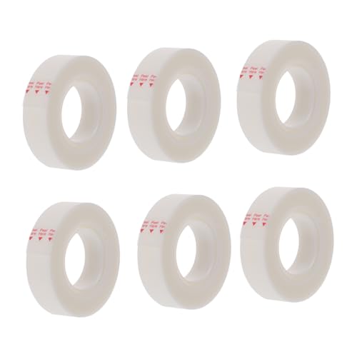 FUNNETOYU 6 Rollen Schreibklebeband Transparent Unsichtbares Abdeckband zum Beschriften Korrigierendes Klebeband für Geschenkset FUNNETOYU 6 Rollen Schreibklebeband Transparent Unsichtbares Abdeckband zum Beschriften Korrigierendes Klebeband für Geschenkset von FUNNETOYU