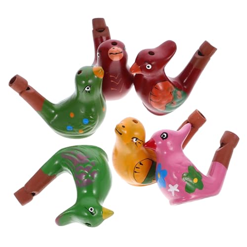 FUNNETOYU 6 Stck Teiliges Set Bunter Keramik Vogelpfeifen für Wasser Vogelpfeifen für Partys und Festivals Sicher und Einfach zu Bedienen FUNNETOYU 6 Stck Teiliges Set Bunter Keramik Vogelpfeifen für Wasser Vogelpfeifen für Partys und Festivals Sicher und Einfach zu Bedienen von FUNNETOYU