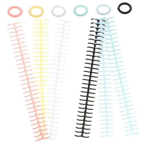 FUNNETOYU 6 Stück Bindungsring Losenblatt Notizbuch Für Spiral- Notizbuch Mit Losen Blättern Spulen Schleife Spiralförmige Bindespule Binden Datei Spiralbindung Buchbinderinge Plastik FUNNETOYU 6 Stück Bindungsring Losenblatt Notizbuch Für Spiral- Notizbuch Mit Losen Blättern Spulen Schleife Spiralförmige Bindespule Binden Datei Spiralbindung Buchbinderinge Plastik von FUNNETOYU