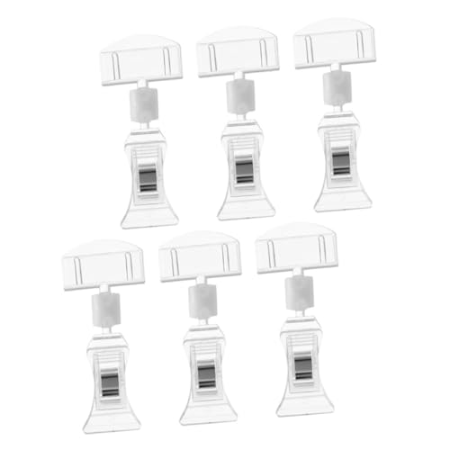 FUNNETOYU 6 Stück Drehbare Preisschilder Halter Transparente Etikettenhalter für Displays Regale Multi Funktions Preisschilder für Verkaufsaktionen Installieren FUNNETOYU 6 Stück Drehbare Preisschilder Halter Transparente Etikettenhalter für Displays Regale Multi Funktions Preisschilder für Verkaufsaktionen Installieren von FUNNETOYU