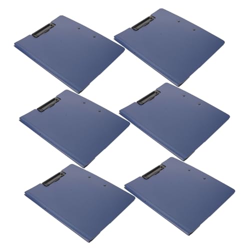 FUNNETOYU 6 Stück Klemmbrettmappe Teiliges Leichte Tragbare Schreibunterlage mit Starkem Clip Vielseitig Nutzbar als Schreibbrett und Aktenhalter für Büro Meetings Mobiles Arbeiten FUNNETOYU 6 Stück Klemmbrettmappe Teiliges Leichte Tragbare Schreibunterlage mit Starkem Clip Vielseitig Nutzbar als Schreibbrett und Aktenhalter für Büro Meetings Mobiles Arbeiten von FUNNETOYU