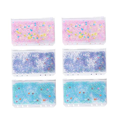 FUNNETOYU 6 Stück PVC Reißverschluss Ordnertaschen Teiliges Reißfest Loseblatt Organizer Taschen für Notizbücher Vielseitige Dokumentenmappe für Belege und Kleinteile FUNNETOYU 6 Stück PVC Reißverschluss Ordnertaschen Teiliges Reißfest Loseblatt Organizer Taschen für Notizbücher Vielseitige Dokumentenmappe für Belege und Kleinteile von FUNNETOYU