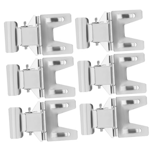 FUNNETOYU 6 Stück Preislabel Clips aus Metall Etikettenhalter für Supermarkt und Einzelhandel Stabil und Praktisch für Verkaufsanzeigen und Displays von FUNNETOYU