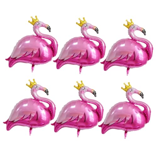 FUNNETOYU 6 Stück Teiliges Flamingo Aluminiumfolie Luftballons Elegante Hawaii Party Dekoration Langlebig Luftdicht für Geburtstagsfeiern Bars und Clubs Sorgt für Festliche Stimmung FUNNETOYU 6 Stück Teiliges Flamingo Aluminiumfolie Luftballons Elegante Hawaii Party Dekoration Langlebig Luftdicht für Geburtstagsfeiern Bars und Clubs Sorgt für Festliche Stimmung von FUNNETOYU