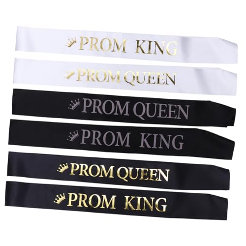 FUNNETOYU 6 Stück Teiliges Graduation Schulterband aus Hochwertigem Elegante Abschluss Schärpen für Männer und Frauen Vielseitig für Party Zeremonie und Feierlichkeiten Bunte Designs FUNNETOYU 6 Stück Teiliges Graduation Schulterband aus Hochwertigem Elegante Abschluss Schärpen für Männer und Frauen Vielseitig für Party Zeremonie und Feierlichkeiten Bunte Designs von FUNNETOYU