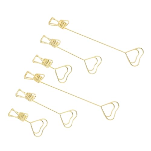 FUNNETOYU 6 Stück Teiliges Herz kartenhalter Metall Memo notizhalter für Schreibtisch Vielseitiger Zettelhalter und Tischkartenhalter Dekoratives Design für Büro Party und Zuhause FUNNETOYU 6 Stück Teiliges Herz kartenhalter Metall Memo notizhalter für Schreibtisch Vielseitiger Zettelhalter und Tischkartenhalter Dekoratives Design für Büro Party und Zuhause von FUNNETOYU