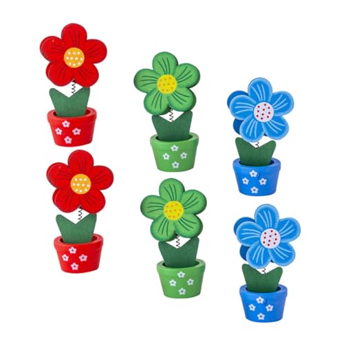FUNNETOYU 6 Stück Teiliges Memo Clips mit Blumentopf Design Stabile Holzhalter für Notizen Fotos und Visitenkarten Langlebig und Dekorativ für Büro und Zuhause Farblich Zufällige Farbe FUNNETOYU 6 Stück Teiliges Memo Clips mit Blumentopf Design Stabile Holzhalter für Notizen Fotos und Visitenkarten Langlebig und Dekorativ für Büro und Zuhause Farblich Zufällige Farbe von FUNNETOYU