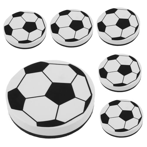 FUNNETOYU 6 Stück Whiteboard-Radierer Magnetische Radiergummis für den Sport trocken löschen Basketball-Radiergummi Weiß wischen Magnetische Löscher für Whiteboards Büro-Trockenlöscher Eva FUNNETOYU 6 Stück Whiteboard-Radierer Magnetische Radiergummis für den Sport trocken löschen Basketball-Radiergummi Weiß wischen Magnetische Löscher für Whiteboards Büro-Trockenlöscher Eva von FUNNETOYU