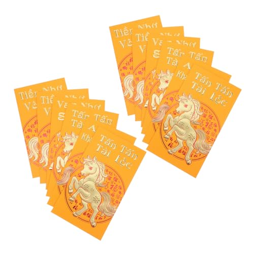 FUNNETOYU 60 Stück Vietnamesische Rote Umschläge Pferdejahr Goldene Lucky Money Packets Traditionelle Hong Bao Für Familie Freunde Frühlingfest FUNNETOYU 60 Stück Vietnamesische Rote Umschläge Pferdejahr Goldene Lucky Money Packets Traditionelle Hong Bao Für Familie Freunde Frühlingfest von FUNNETOYU