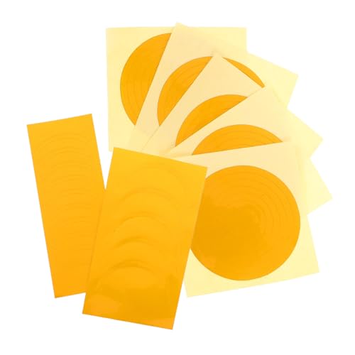 FUNNETOYU 7 Blätter Druckmessgerät Aufkleber Teilig Wasserfeste Gelbe Manometerkennzeichnung Teilkreis Stickern Langlebige Sichtbare Indikationsetiketten für Vielseitige Manometeranzeigen FUNNETOYU 7 Blätter Druckmessgerät Aufkleber Teilig Wasserfeste Gelbe Manometerkennzeichnung Teilkreis Stickern Langlebige Sichtbare Indikationsetiketten für Vielseitige Manometeranzeigen von FUNNETOYU