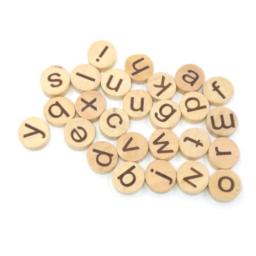 FUNNETOYU 78 Stück Teiliges Kleine Holzbuchstaben Rund Dicke Alphabet Scheiben aus Naturbelassenem Holz für Basteln und Bildung Glatte Oberfläche Umweltfreundlich für DIY Projekte FUNNETOYU 78 Stück Teiliges Kleine Holzbuchstaben Rund Dicke Alphabet Scheiben aus Naturbelassenem Holz für Basteln und Bildung Glatte Oberfläche Umweltfreundlich für DIY Projekte von FUNNETOYU