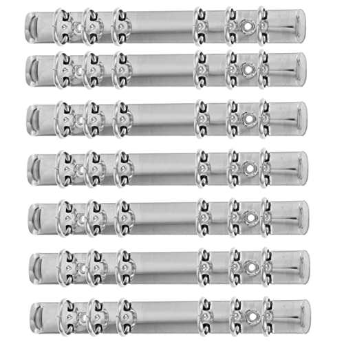 FUNNETOYU 7Stücke Teiliges Ringbuch Mechanismus Ringe für Lose Organisieren von Notizen und Projekten Passend für DIY Notizbücher und Planer FUNNETOYU 7Stücke Teiliges Ringbuch Mechanismus Ringe für Lose Organisieren von Notizen und Projekten Passend für DIY Notizbücher und Planer von FUNNETOYU