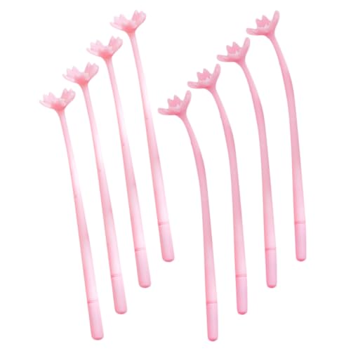 FUNNETOYU 8 Stück Gelstifte mit Kirschblüten Kawaii Kugelschreiber für Notizen und Feiern Glattes Schreiben für Büro und Schule für Geburtstage und Besondere Anlässe von FUNNETOYU
