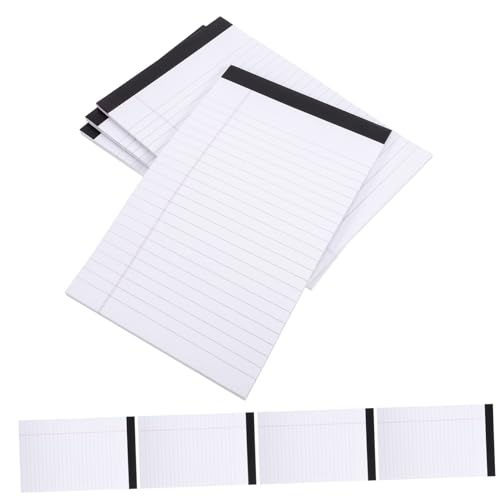 FUNNETOYU 8 Stück Papier Nehmen Breites, Liniertes Loseblattpapier Breite, Linierte Notizblöcke Perforiertes Notizbuch Pads 5x8 Aus Größe Notizbücher Schreiben Von Pads Weiß FUNNETOYU 8 Stück Papier Nehmen Breites, Liniertes Loseblattpapier Breite, Linierte Notizblöcke Perforiertes Notizbuch Pads 5x8 Aus Größe Notizbücher Schreiben Von Pads Weiß von FUNNETOYU