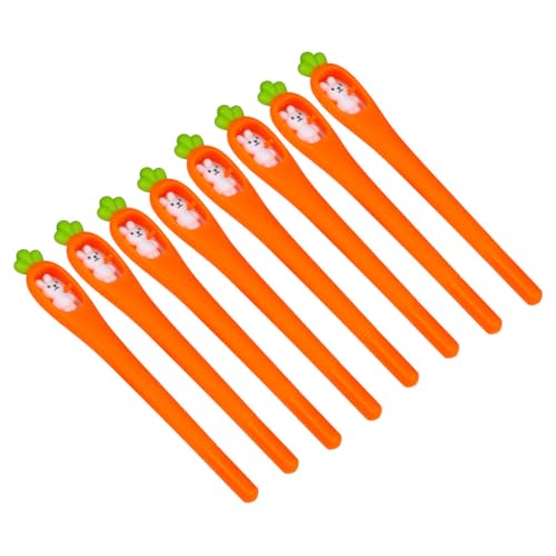 FUNNETOYU 8 Stück Stift Schreiben süße Schulsachen Schule Karotte lustig schreibwaren gelpen black ink ballpoint pen gel roller pen bürozubehör kugleschreiber kugelschreiber Plastik Orange FUNNETOYU 8 Stück Stift Schreiben süße Schulsachen Schule Karotte lustig schreibwaren gelpen black ink ballpoint pen gel roller pen bürozubehör kugleschreiber kugelschreiber Plastik Orange von FUNNETOYU