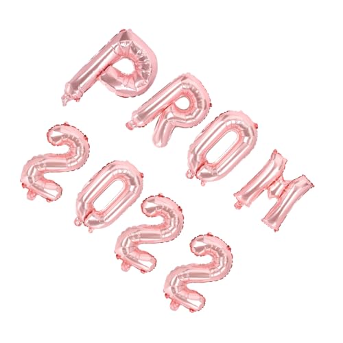 FUNNETOYU 8 Stück Teiliges Ballon Set mit Prom Design Roségoldene Aluminiumfolie Langlebige Abschluss Partydekoration Perfektes Partyfotorequisit für Abschlussfeiern und Stimmungsvolle FUNNETOYU 8 Stück Teiliges Ballon Set mit Prom Design Roségoldene Aluminiumfolie Langlebige Abschluss Partydekoration Perfektes Partyfotorequisit für Abschlussfeiern und Stimmungsvolle von FUNNETOYU