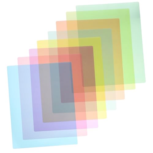 FUNNETOYU 8 Stück Teiliges Farbiger PVC Lesezeichen Lesestreifen Lesetracking Lesehilfe Farbige Overlays zur Reduzierung von Visuellem Stress für Schüler und Buchliebhaber FUNNETOYU 8 Stück Teiliges Farbiger PVC Lesezeichen Lesestreifen Lesetracking Lesehilfe Farbige Overlays zur Reduzierung von Visuellem Stress für Schüler und Buchliebhaber von FUNNETOYU