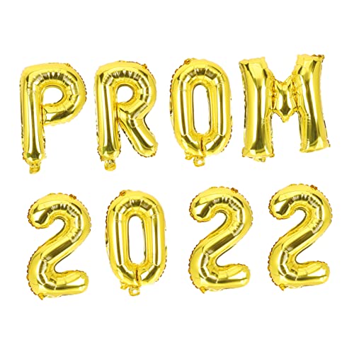 FUNNETOYU 8 Stück Teiliges Graduation Aluminiumfolie Ballon Set Goldene Prom Party Dekoration Langlebige Abschlussfeier Luftballons für Innen und Außendeko Kreative Zahlen und Buchstabenform FUNNETOYU 8 Stück Teiliges Graduation Aluminiumfolie Ballon Set Goldene Prom Party Dekoration Langlebige Abschlussfeier Luftballons für Innen und Außendeko Kreative Zahlen und Buchstabenform von FUNNETOYU