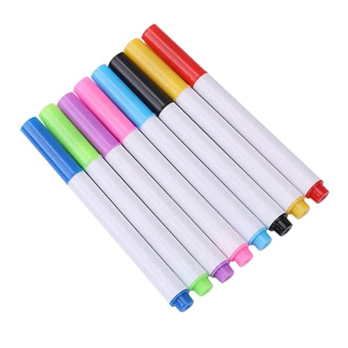 FUNNETOYU 8 Stück Teiliges Whiteboard Marker Wasserbasiert Trocken Abwischbar Radierbar für Schule Büro Kreative Nutzung FUNNETOYU 8 Stück Teiliges Whiteboard Marker Wasserbasiert Trocken Abwischbar Radierbar für Schule Büro Kreative Nutzung von FUNNETOYU