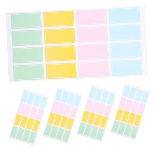 FUNNETOYU 80 Stück wasserdichtes Etikett Veranstalter Farben geformt sortiert groß Rosa Namensaufkleber Namensschild-Aufkleber Namensschilder Farbige Etiketten Aufkleber Klebetiketten Papier FUNNETOYU 80 Stück wasserdichtes Etikett Veranstalter Farben geformt sortiert groß Rosa Namensaufkleber Namensschild-Aufkleber Namensschilder Farbige Etiketten Aufkleber Klebetiketten Papier von FUNNETOYU