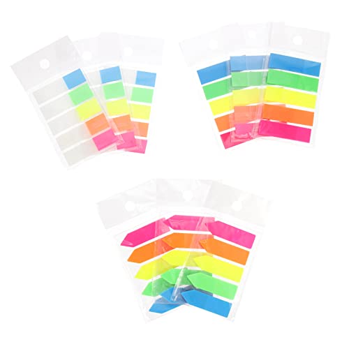 FUNNETOYU 900 Stück Bunte Haftnotizen Selbstklebende Index Sticker für Schule Büro und Zuhause Beschreibbare Markierungsstreifen Verschiedenen Farben für Notizen und Organisation FUNNETOYU 900 Stück Bunte Haftnotizen Selbstklebende Index Sticker für Schule Büro und Zuhause Beschreibbare Markierungsstreifen Verschiedenen Farben für Notizen und Organisation von FUNNETOYU