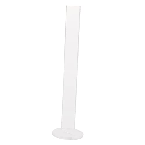 FUNNETOYU Acryl Displayständer für Klebeband Abnehmbarer Washi Tape Halter Vertikales Design für Einfache Aufbewahrung für Aufkleberrollen und Bänder Transparent von FUNNETOYU