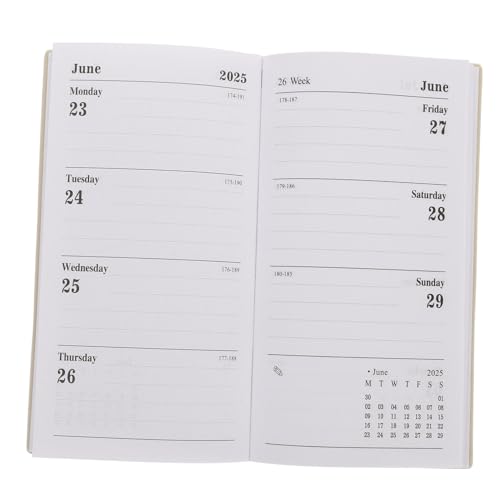 FUNNETOYU Agenda-Buch Planer Notizblock Veranstalter täglich für Zeitplan Buch Zeitplan-Notizbuch Business Planning Notebook Planungsbuch Arbeitsheft Pu Grün FUNNETOYU Agenda-Buch Planer Notizblock Veranstalter täglich für Zeitplan Buch Zeitplan-Notizbuch Business Planning Notebook Planungsbuch Arbeitsheft Pu Grün von FUNNETOYU