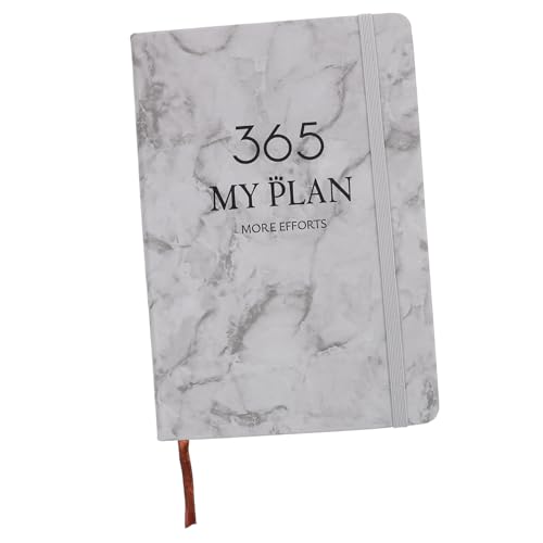 FUNNETOYU Agenda-buch Wöchentlich Agenden Notizbuch Planer Täglich Veranstalter Planung Monatlich Kalender Student Notizblock Lehrer Notizbücher Fokus Hochschule Agenda -buch Papier Schwarz von FUNNETOYU