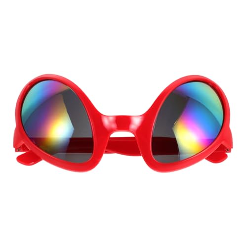 FUNNETOYU Futuristische Alien Sonnenbrille Für Karneval Und Cosplay Lustige Accessoires Für Frauen Requisiten Für Unvergessliche Fotos Und Kreative Partys Stylische Sonnenbrille Buntem FUNNETOYU Futuristische Alien Sonnenbrille Für Karneval Und Cosplay Lustige Accessoires Für Frauen Requisiten Für Unvergessliche Fotos Und Kreative Partys Stylische Sonnenbrille Buntem von FUNNETOYU