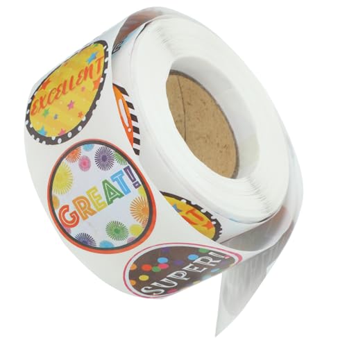 FUNNETOYU Belohnungssticker Lob Sticker für Schule Schüler Motivation Selbstklebend für Geschenkverpackung und Produktetiketten FUNNETOYU Belohnungssticker Lob Sticker für Schule Schüler Motivation Selbstklebend für Geschenkverpackung und Produktetiketten von FUNNETOYU