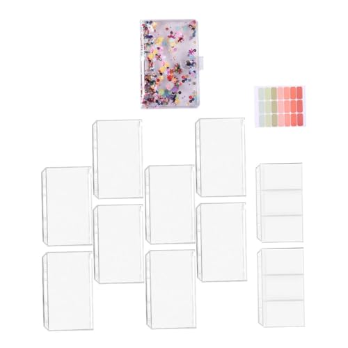 FUNNETOYU Binder Budget Notebook mit PVC Zipper Tasche Bunte Fächer Kartenfach Doppeltasche Etiketten Multifunktional für Geldplanung und Finanzorganisation FUNNETOYU Binder Budget Notebook mit PVC Zipper Tasche Bunte Fächer Kartenfach Doppeltasche Etiketten Multifunktional für Geldplanung und Finanzorganisation von FUNNETOYU