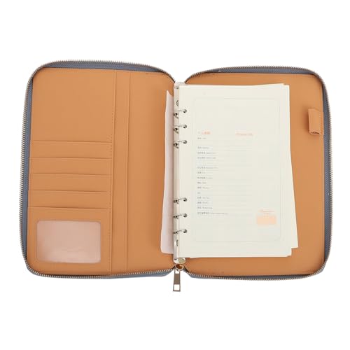 FUNNETOYU Business Notepad mit Reißverschluss Nachfüllbares Planer notizbuch für Büro Tagesplanung Leichte Aufbewahrung Kreatives Design Praktische Büroartikel in Hellblau FUNNETOYU Business Notepad mit Reißverschluss Nachfüllbares Planer notizbuch für Büro Tagesplanung Leichte Aufbewahrung Kreatives Design Praktische Büroartikel in Hellblau von FUNNETOYU