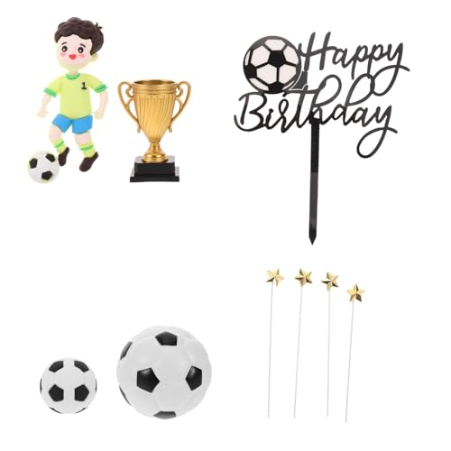 FUNNETOYU Deko mit Realistischen Fußballspieler Figuren Leichte Kunststoff Tortenaufsätze Detailreiche Party Deko für Jungen Geburtstage Sport und Fußballfeiern FUNNETOYU Deko mit Realistischen Fußballspieler Figuren Leichte Kunststoff Tortenaufsätze Detailreiche Party Deko für Jungen Geburtstage Sport und Fußballfeiern von FUNNETOYU