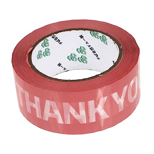 FUNNETOYU Dekoratives Geschenkband mit Thank You Selbstklebendes Verpackungs und DIY Klebeband Reißfestes Vielseitiges Festtags Deko Tape für Geschenkverpackungen und Bastelarbeiten FUNNETOYU Dekoratives Geschenkband mit Thank You Selbstklebendes Verpackungs und DIY Klebeband Reißfestes Vielseitiges Festtags Deko Tape für Geschenkverpackungen und Bastelarbeiten von FUNNETOYU