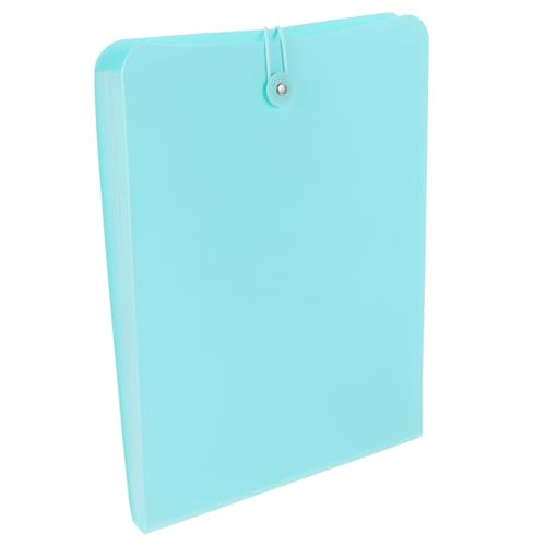 FUNNETOYU Fächermappe Großer Kapazität Tragbarer Mehrlagiger Dokumenten organizer aus Kunststoff Praktischer Büroordner für Papier und Akten Vielseitiger Datei organizer für Schule und Büro von FUNNETOYU