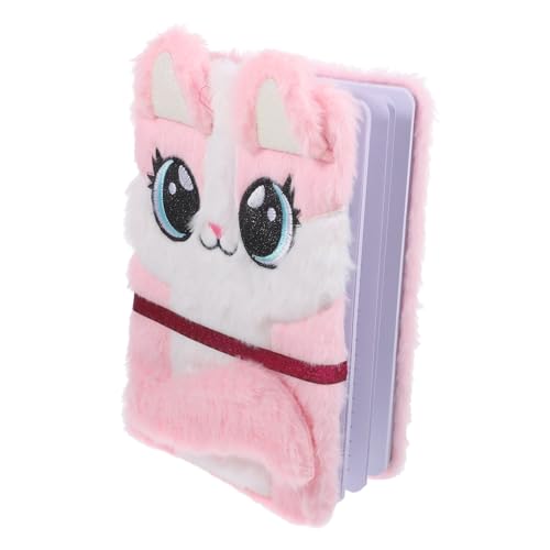 FUNNETOYU Fluffy Notizbuch mit Plüschfuchs Cover Kleines Kuscheliges Tagebuch für Schüler Liniertes Schreibheft mit Weichem Farbenfrohem Design für Schule und Alltag FUNNETOYU Fluffy Notizbuch mit Plüschfuchs Cover Kleines Kuscheliges Tagebuch für Schüler Liniertes Schreibheft mit Weichem Farbenfrohem Design für Schule und Alltag von FUNNETOYU