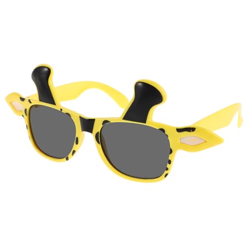 FUNNETOYU Gelbe Giraffen Kostümbrille Lustige Tierbrille für Party Dschungel Verkleidung Accessoire für Fasching Geburtstag Dekoration FUNNETOYU Gelbe Giraffen Kostümbrille Lustige Tierbrille für Party Dschungel Verkleidung Accessoire für Fasching Geburtstag Dekoration von FUNNETOYU