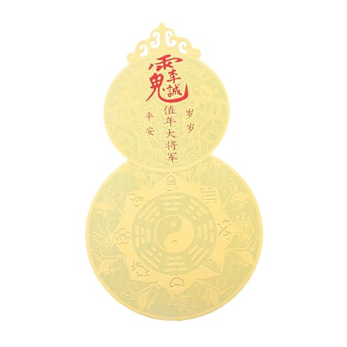 FUNNETOYU Gourd Amulet Sticker Traditioneller Chinesischer Amulett-Aufkleber Für Handy Und Laptop Robustes Design Leicht Und Handlich FUNNETOYU Gourd Amulet Sticker Traditioneller Chinesischer Amulett-Aufkleber Für Handy Und Laptop Robustes Design Leicht Und Handlich von FUNNETOYU