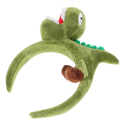 FUNNETOYU Grünes Dinosaurier Stirnband Elastisch Party Haarreif Kostüm Kopfbedeckung für Erwachsene Karneval Halloween Cosplay Accessoire FUNNETOYU Grünes Dinosaurier Stirnband Elastisch Party Haarreif Kostüm Kopfbedeckung für Erwachsene Karneval Halloween Cosplay Accessoire von FUNNETOYU
