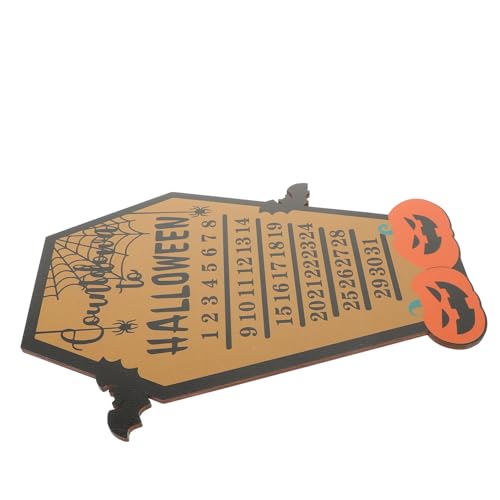 FUNNETOYU Halloween Countdown Kalender Adventskalender mit Tagen Party Dekoration und Wanddeko für Halloween Fest Langlebiger Kürbis-geist Stil als Geschenk und Festtagsdekoration FUNNETOYU Halloween Countdown Kalender Adventskalender mit Tagen Party Dekoration und Wanddeko für Halloween Fest Langlebiger Kürbis-geist Stil als Geschenk und Festtagsdekoration von FUNNETOYU