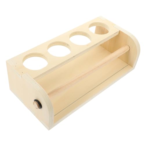 FUNNETOYU Holz Malpapier Rollenhalter mit Stiftfach Desktop Zeichnung Staffelei Praktischer Papierrollen Spender für Skizzieren und Malen Leicht Kompakt Langlebig von FUNNETOYU