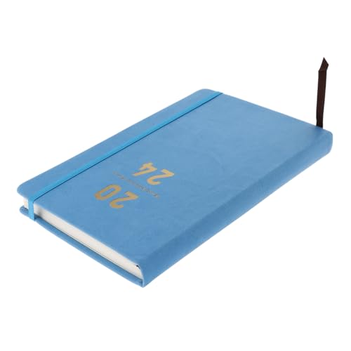 FUNNETOYU Jahresplaner Notizbuch mit Stifthalter Blau Tages und Jahresübersicht Notizblock für Büro Schule und Reisen Leichtes Handliches Schreibheft für Tägliche Planung und Organisation FUNNETOYU Jahresplaner Notizbuch mit Stifthalter Blau Tages und Jahresübersicht Notizblock für Büro Schule und Reisen Leichtes Handliches Schreibheft für Tägliche Planung und Organisation von FUNNETOYU