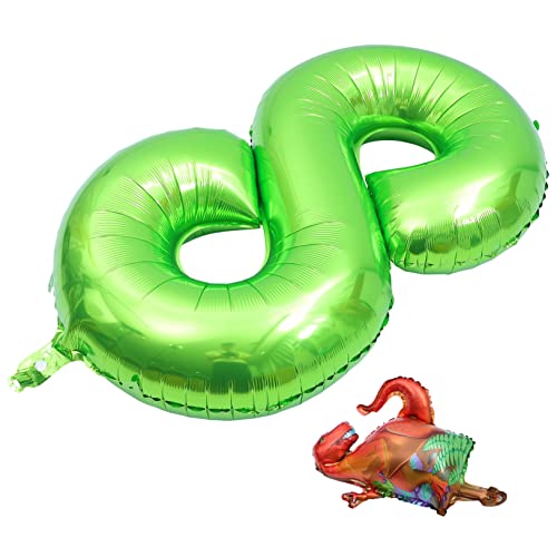 FUNNETOYU Kombination aus digitaler Ballon Dinosaurier Luftballons Geburtstagsdekorationen für Mädchen Party hochzeitsdeko Dinosauriernummer Geburtstagsballon Geburtstagsballons aus Folie FUNNETOYU Kombination aus digitaler Ballon Dinosaurier Luftballons Geburtstagsdekorationen für Mädchen Party hochzeitsdeko Dinosauriernummer Geburtstagsballon Geburtstagsballons aus Folie von FUNNETOYU