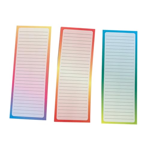 FUNNETOYU Magnetischer Notizblock mit Farbverlauf pro Block Multifunktionale Kühlschrank Notizblöcke mit Starkem Magnetrücken für Einkaufslisten Memo und Aufgabenplanung FUNNETOYU Magnetischer Notizblock mit Farbverlauf pro Block Multifunktionale Kühlschrank Notizblöcke mit Starkem Magnetrücken für Einkaufslisten Memo und Aufgabenplanung von FUNNETOYU