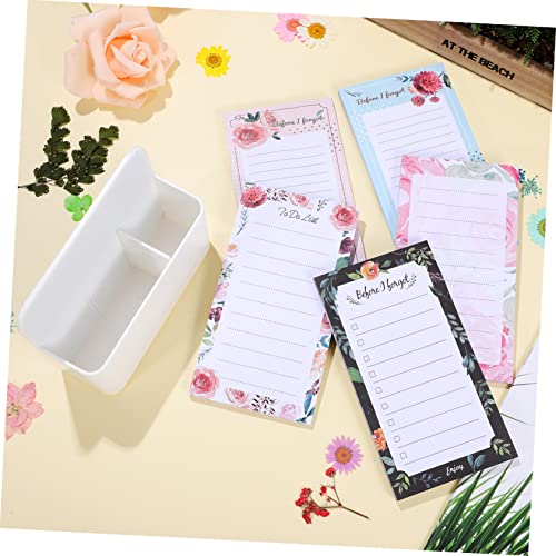 FUNNETOYU Magnetischer Notizblock mit Stifthalter Teiliges für Kühlschrank Praktische Einkaufslisten und To Do Notizen Buntes Design Leicht und für Büro und Zuhause FUNNETOYU Magnetischer Notizblock mit Stifthalter Teiliges für Kühlschrank Praktische Einkaufslisten und To Do Notizen Buntes Design Leicht und für Büro und Zuhause von FUNNETOYU